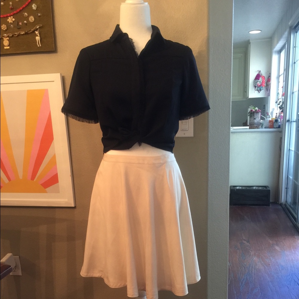 Vintage Silk Versace Skirt Size 42 - Picture 3 of 10